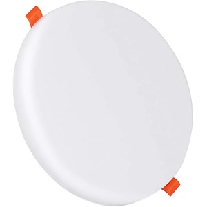 12W Frameless Recessed-Surface Super LED Panel, 105mm, Round, 4000K (pack of 4