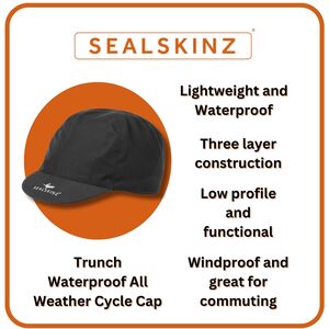 Mens & Ladies Waterproof All Weather Cycling Cap