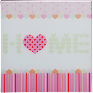 Home Glass Print Wall Art
