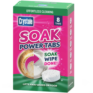 Pack of 8 Crystale Soak Power Tabs