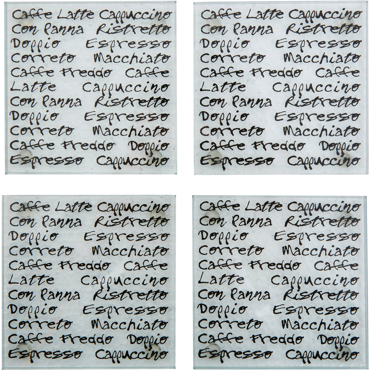Image of Set of 4 Italia Coasters -&hellip;