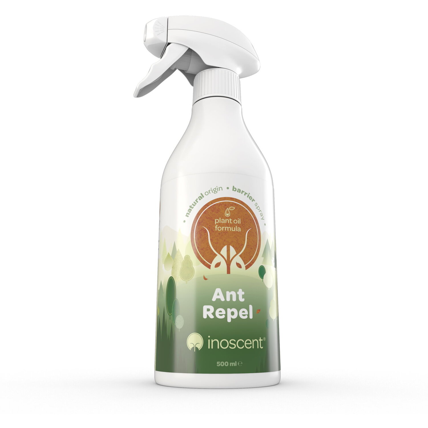 Inoscent Ant Repellent Spray 500Ml - Indoor & Outdoor - Peppermint Oil - Pet Friendly - Clear