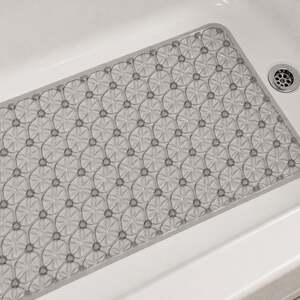 Linea Shower curtain and Laguna Anti Slip Bath Mat