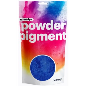 Hemway Grout Powder Pigment Dye Metallic Sapphire Blue 100g