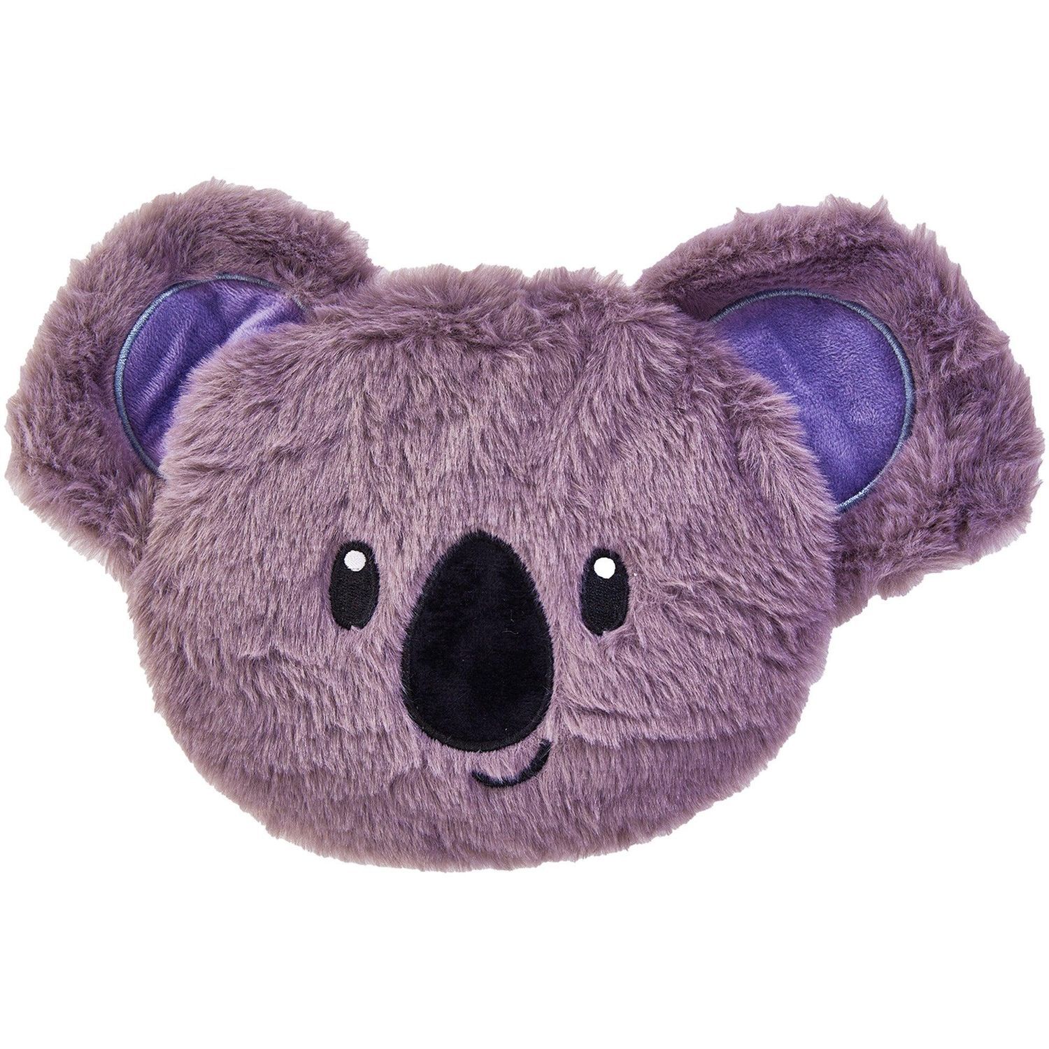 K Collection Koala Head Clay Heat Bag With Cover - Grey
