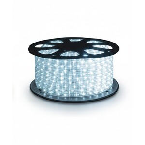Pegdev 13mm Cool White LED Rope Light Indoor Outdoor 90m