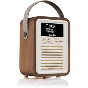 Brown Retro Mini DAB Radio  shot 17083459