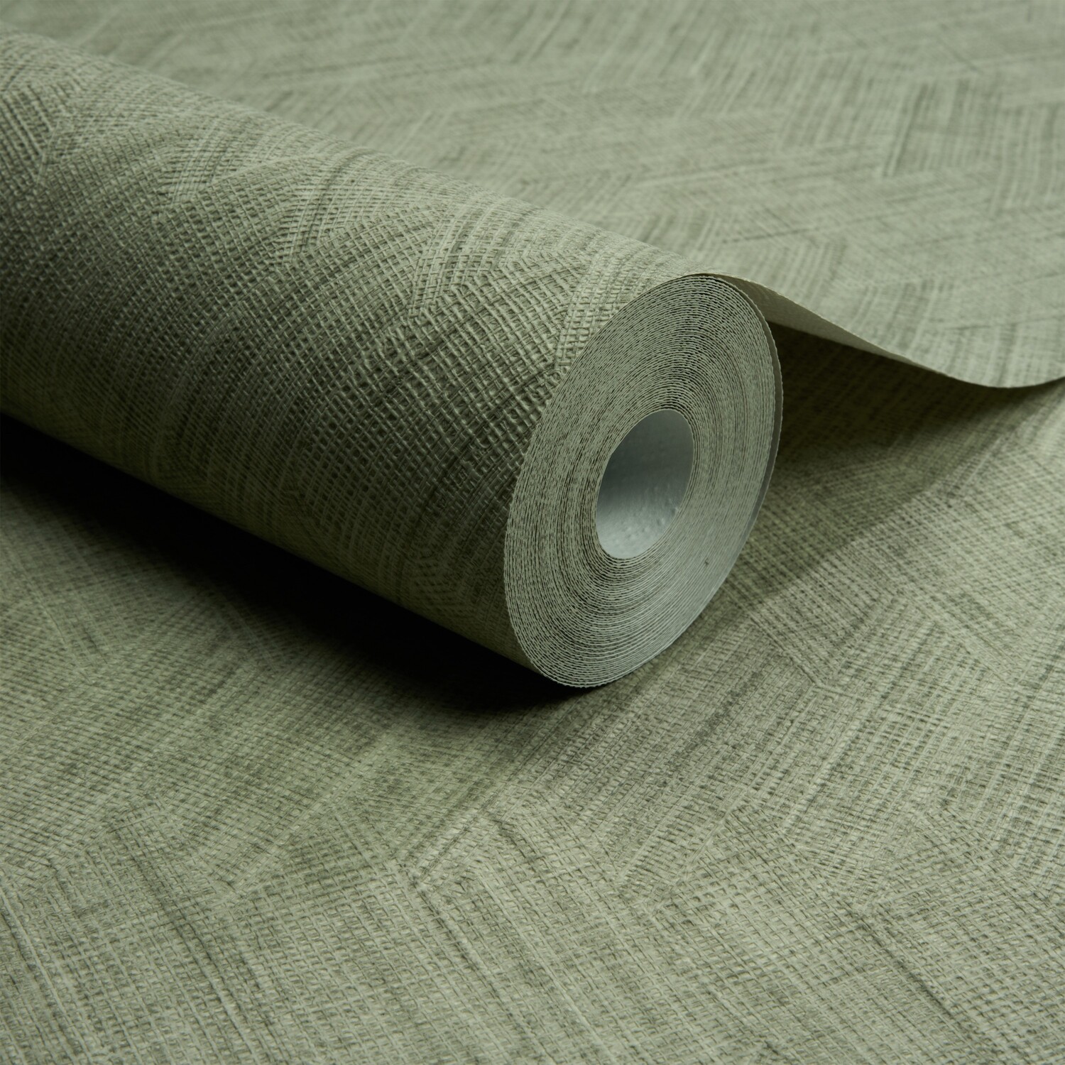 Grandeco Yuno Khaki Green Plaster Texture Wallpaper - Image 4