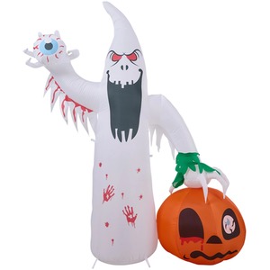 8FT Halloween Inflatable Decoration with LED Lights