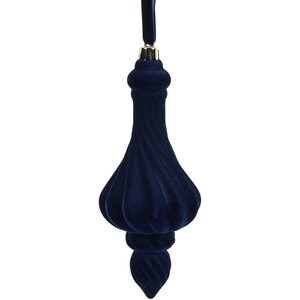 Pack of 4 Decorative Flocked Droplets