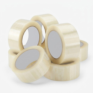 3 Rolls Clear Packaging Tape 50mm x 66m High Tack Parcel Packing Tape
