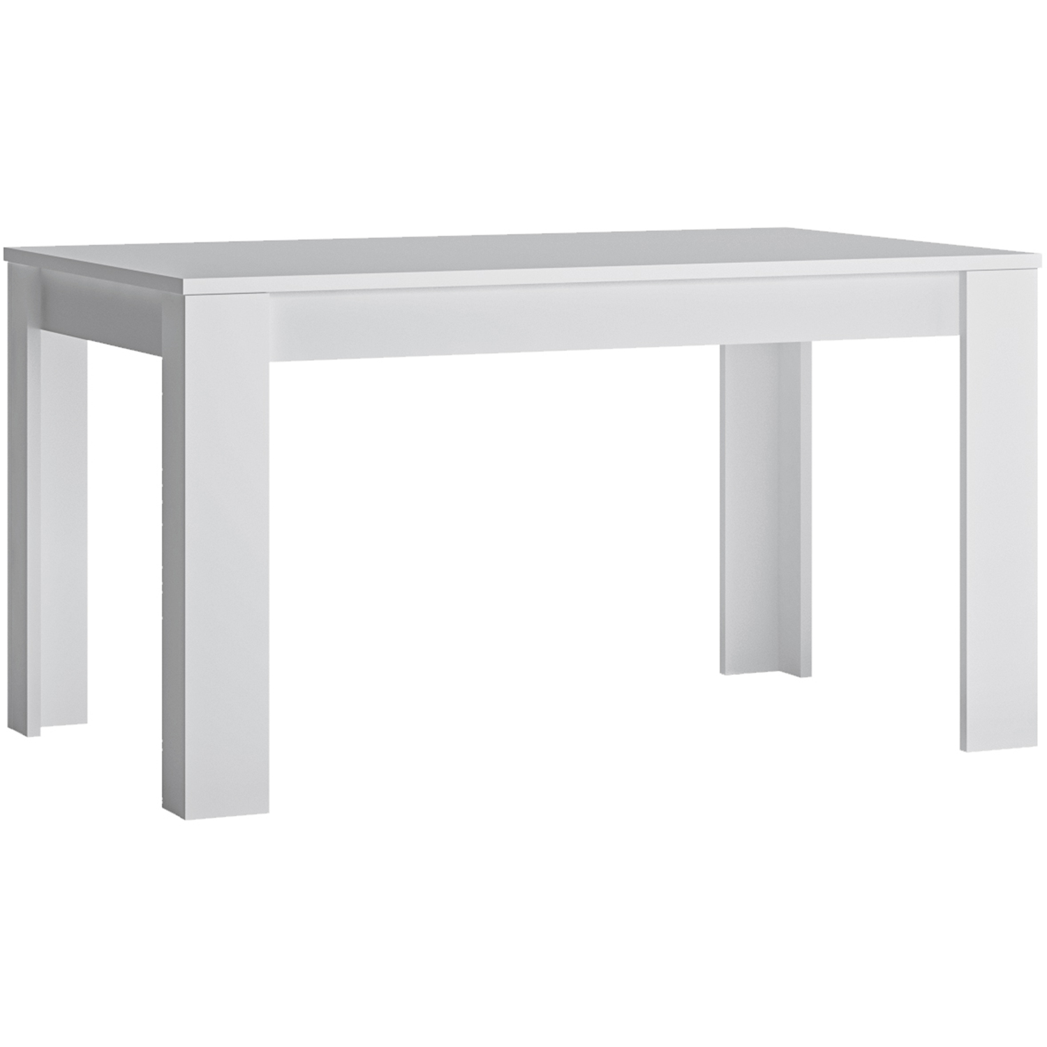 B&Q - Fribo Extending Dining Table 140-180Cm In White - Image 5