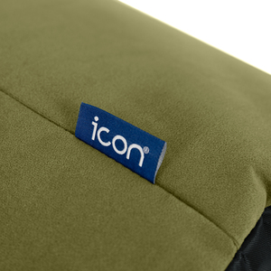 Olive Green icon Milano Round Velvet Pouffe shot 19506584