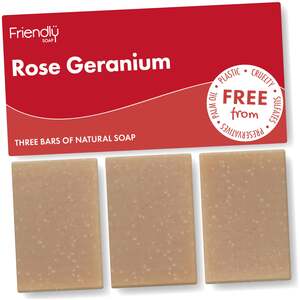 Natural Rose Geranium Soap Bar