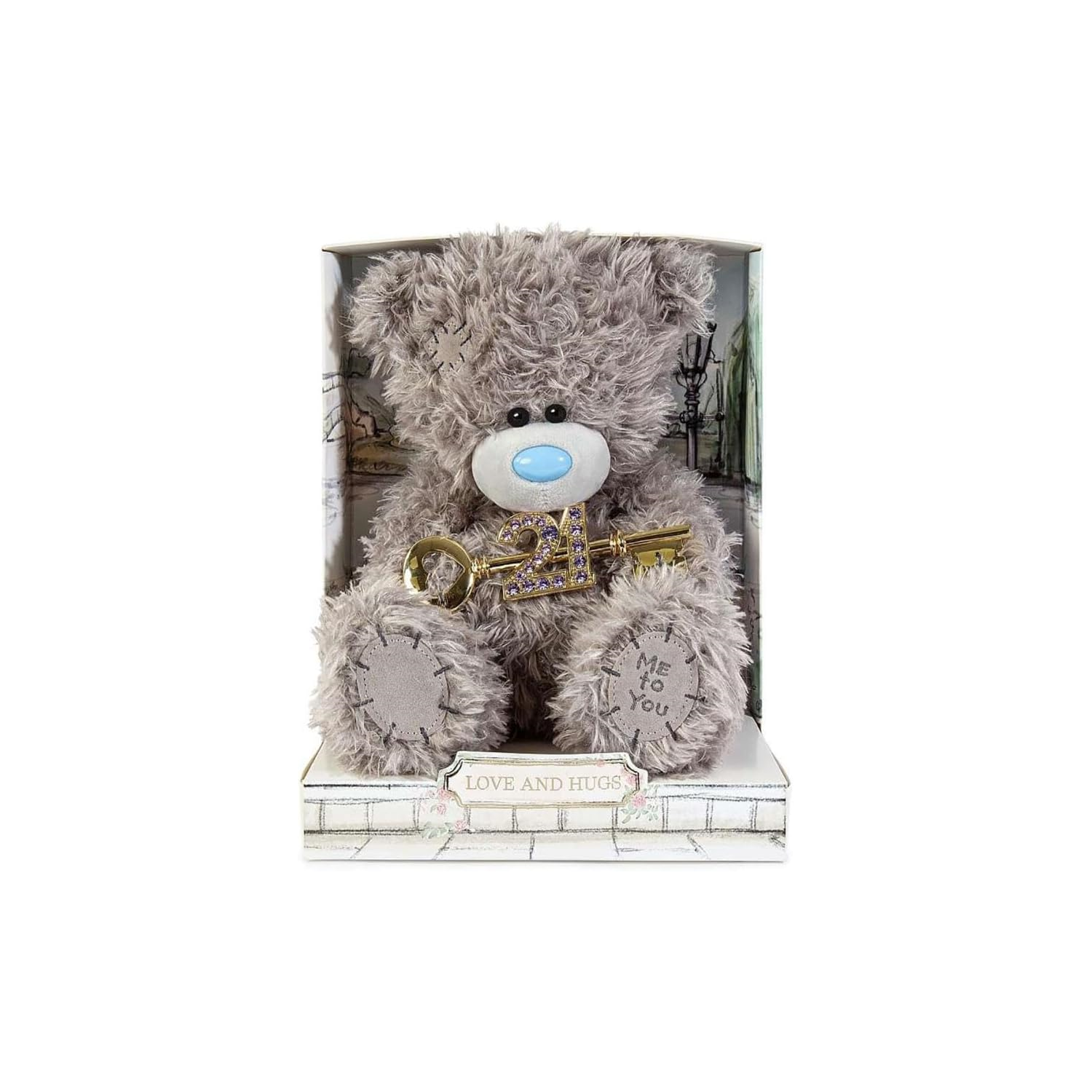 B&Q - Cute Plush 21St Birthday 19Cm High Presented On Premium Gift Plinth Signature Collection - Image 3