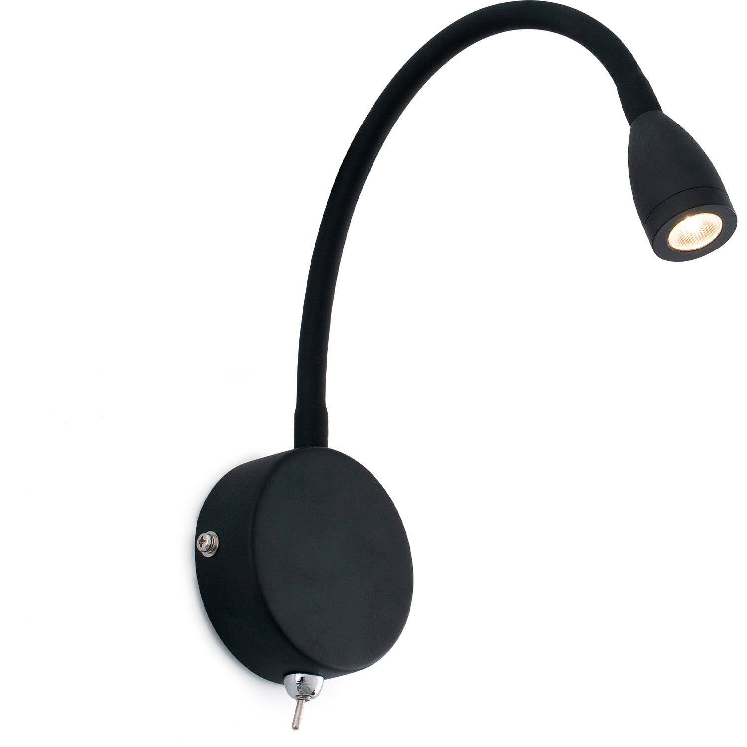Faro Lighting Loke Wall Light Black - Black