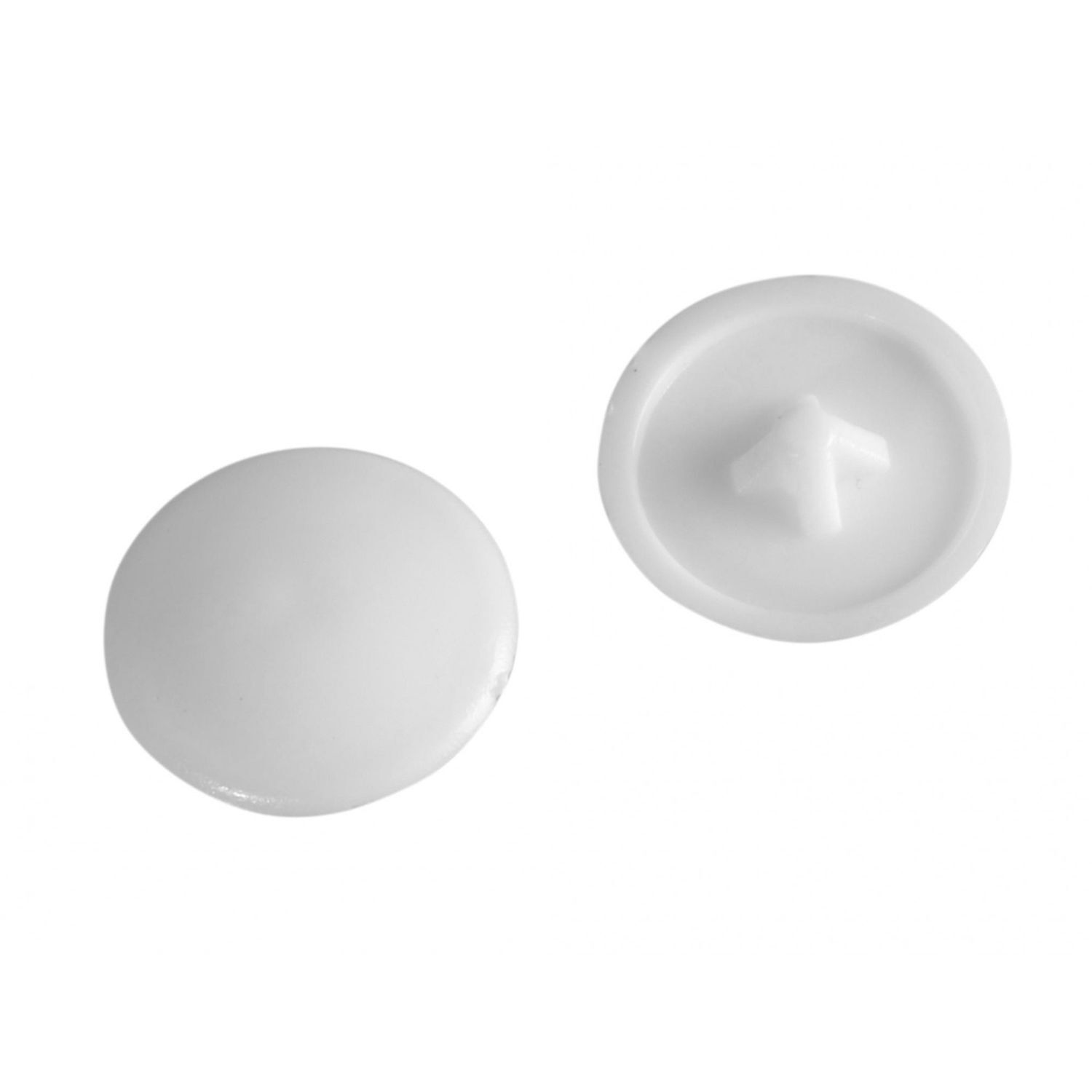 Forgefix Pozi Compatible Cover Cap White No.6-8 Bag 100 - Image 2