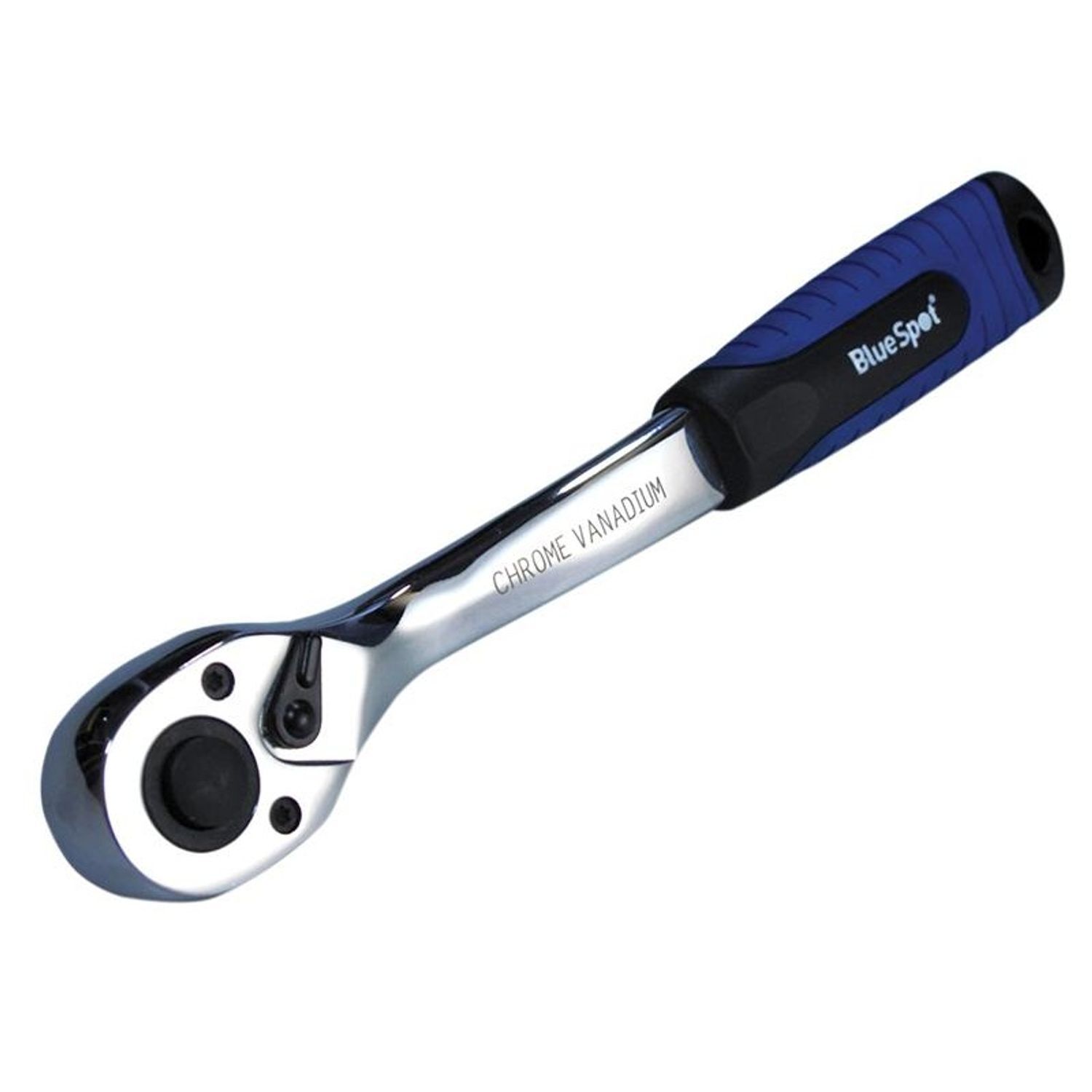 Bluespot Tools Soft Grip Ratchet 72 Teeth 1/2In Drive - Multi Colour