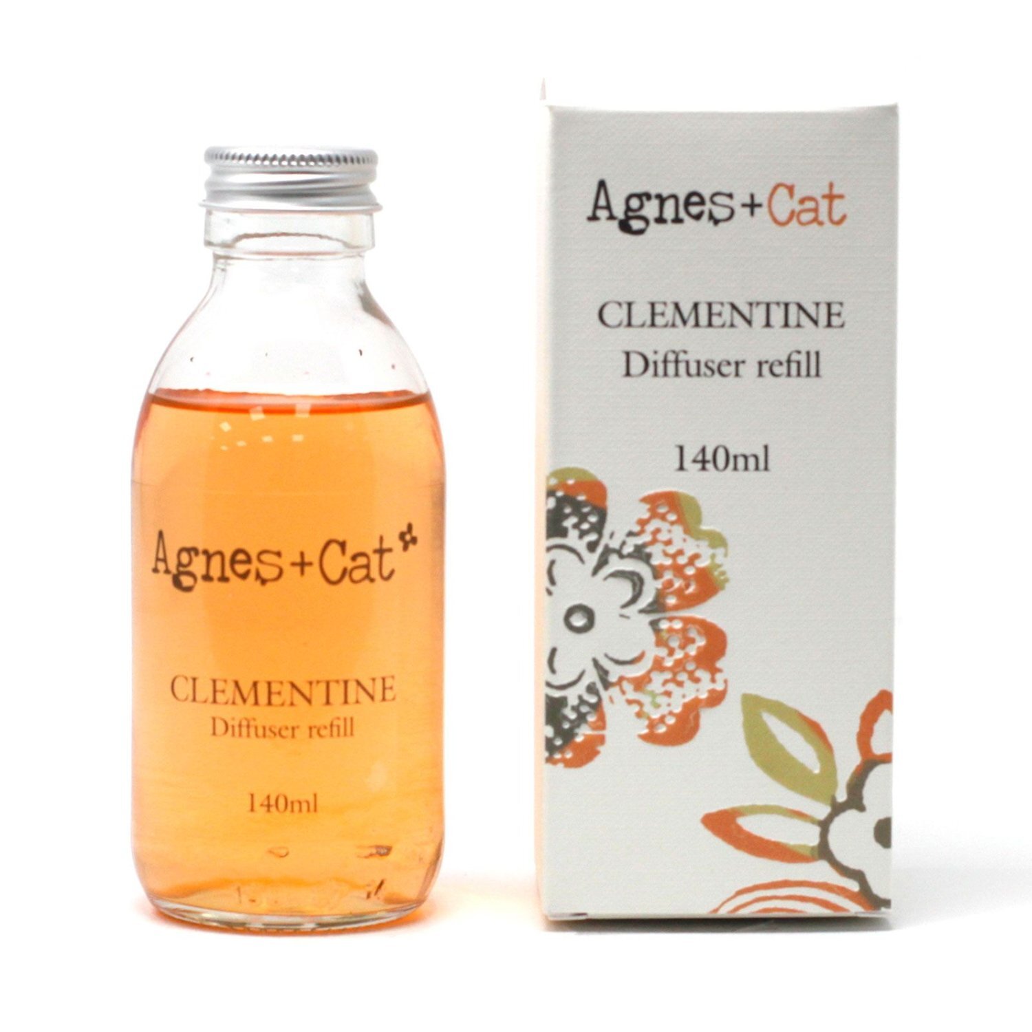  - Agnes + Cat Clementine Reed Diffuser Refill 150MlFresh Citrus Fragrance - Image 3