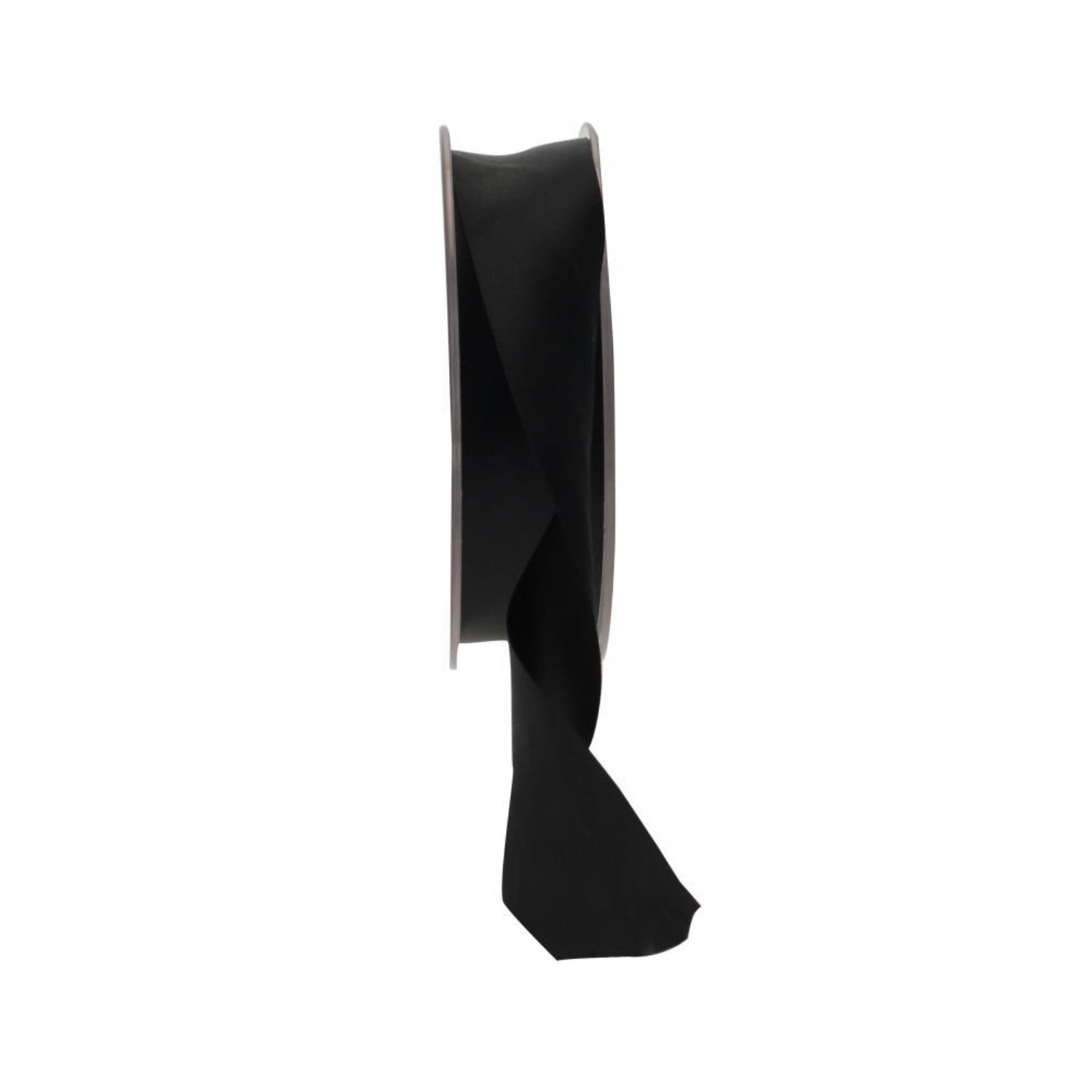  - Satin Ribbon 25mm 2 PackBlack - Image 3