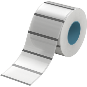K Range 40x20mm Transparent Thermal Label Roll