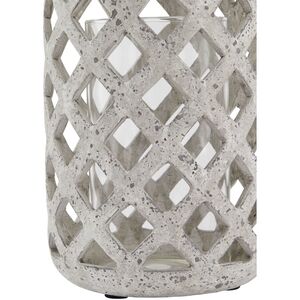 KDMK Stone Effect Hurricane Lantern