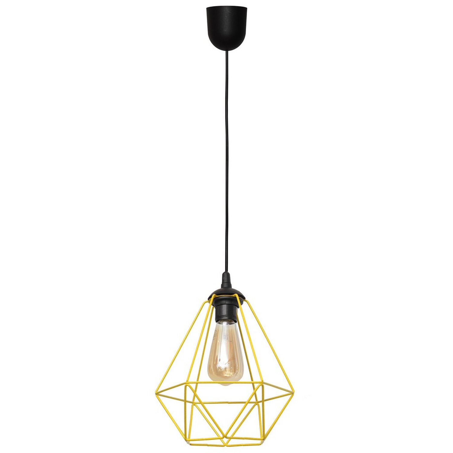 Helam Lighting Karo Pendant Light Black