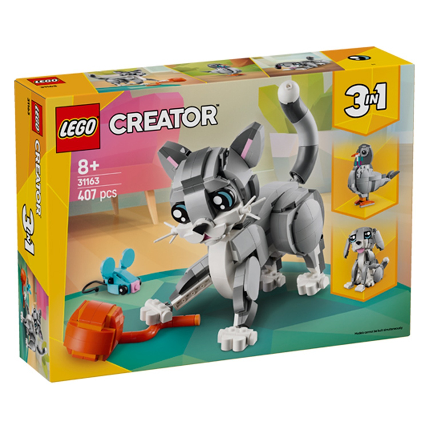 Lego Creator Men's Playful Cat Size 8 - Image 20
