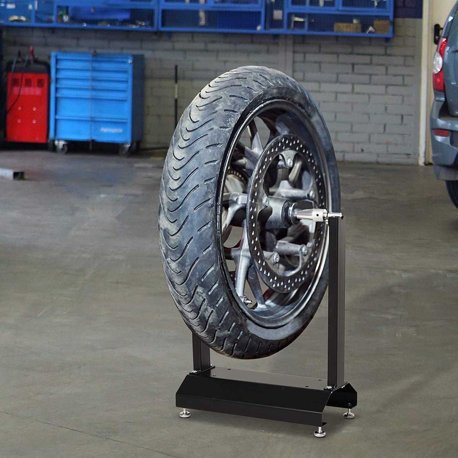 Durhand Wheel Lifting Stand - Black