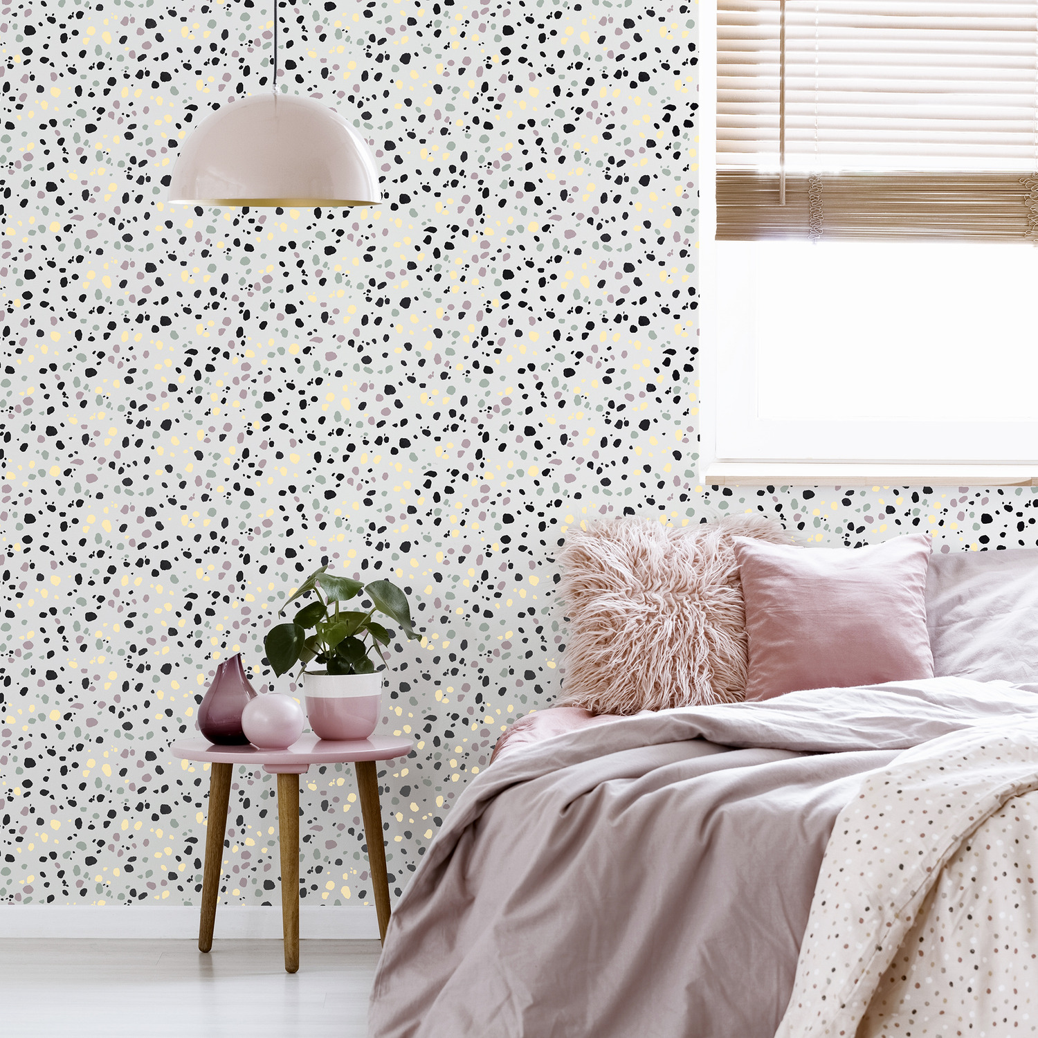 Arthouse Dalmatian Pastel Multi - White