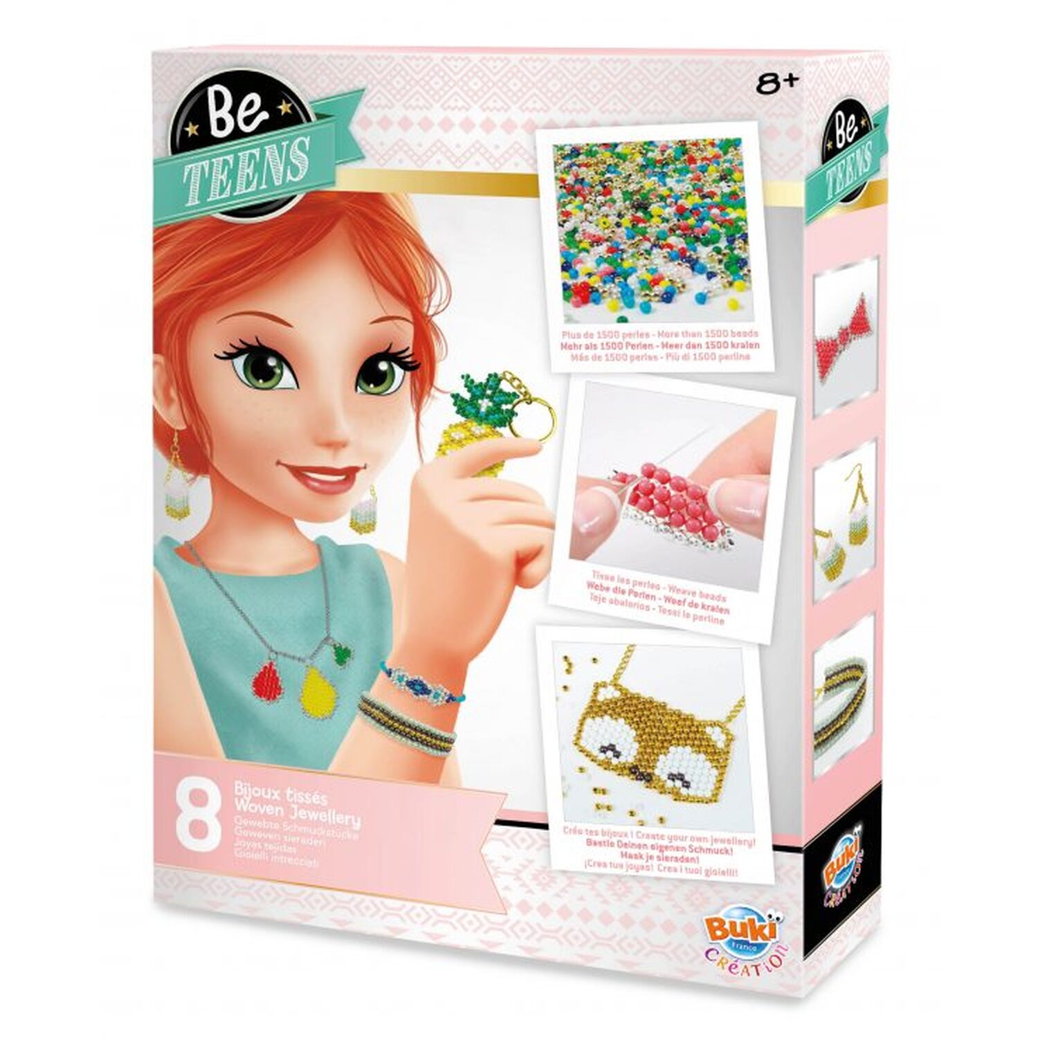 Buki France Be Teens Woven Jewellery, Multi