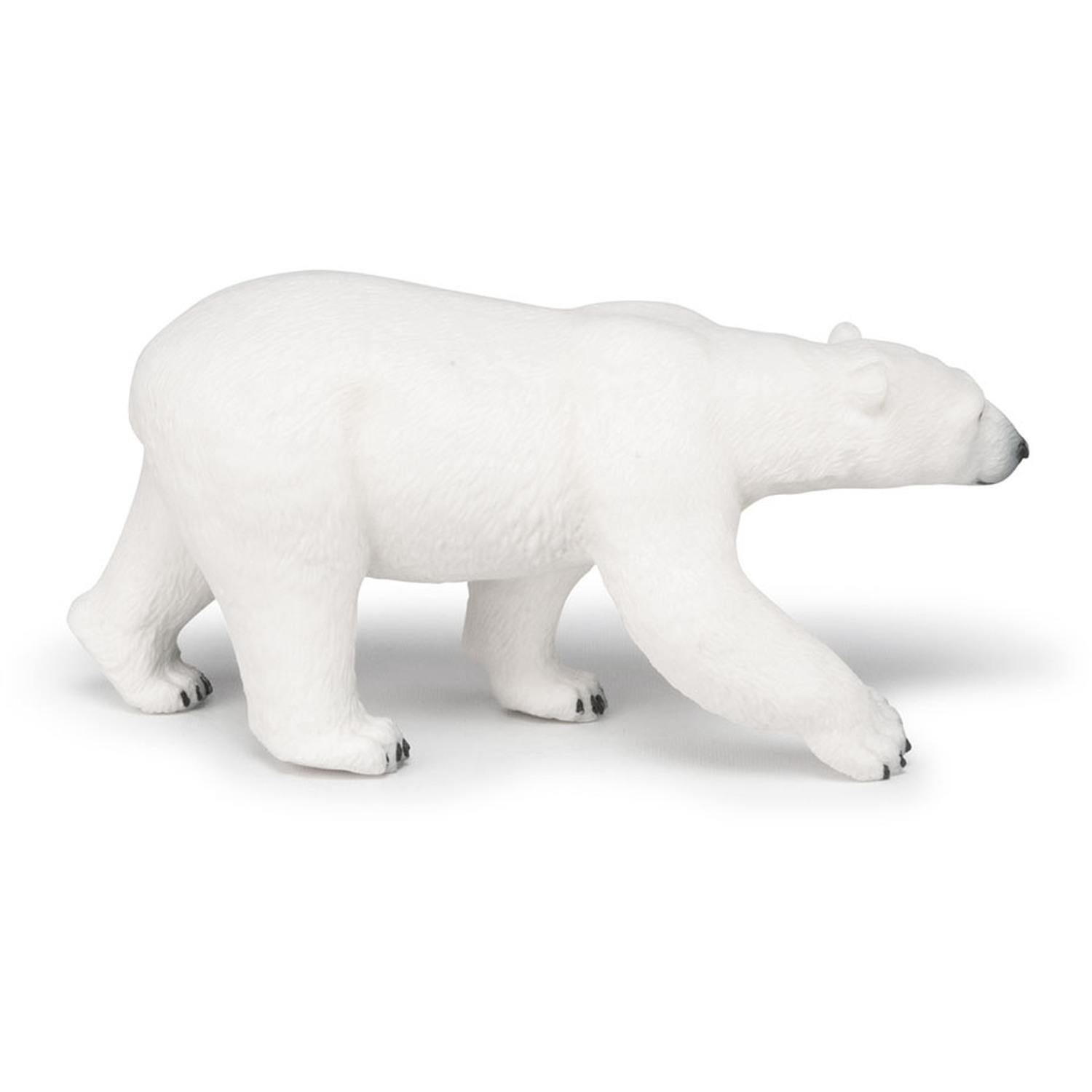 PAPO Wild Animal Kingdom Polar Bear Toy Figure - White