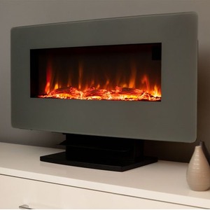 Focal Point Pasadena Grey LED Electric Fire