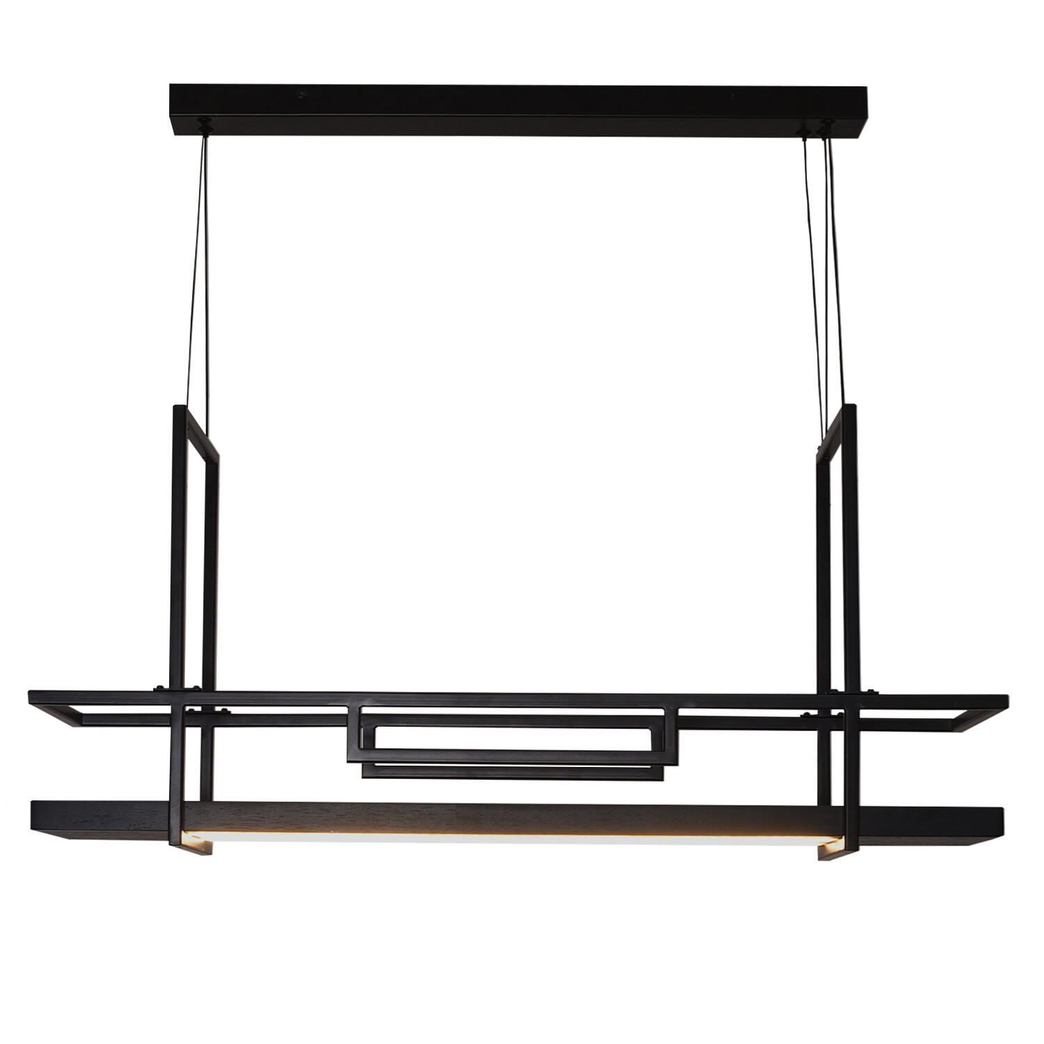 Santiago Led Ceiling Fitting With Shelf