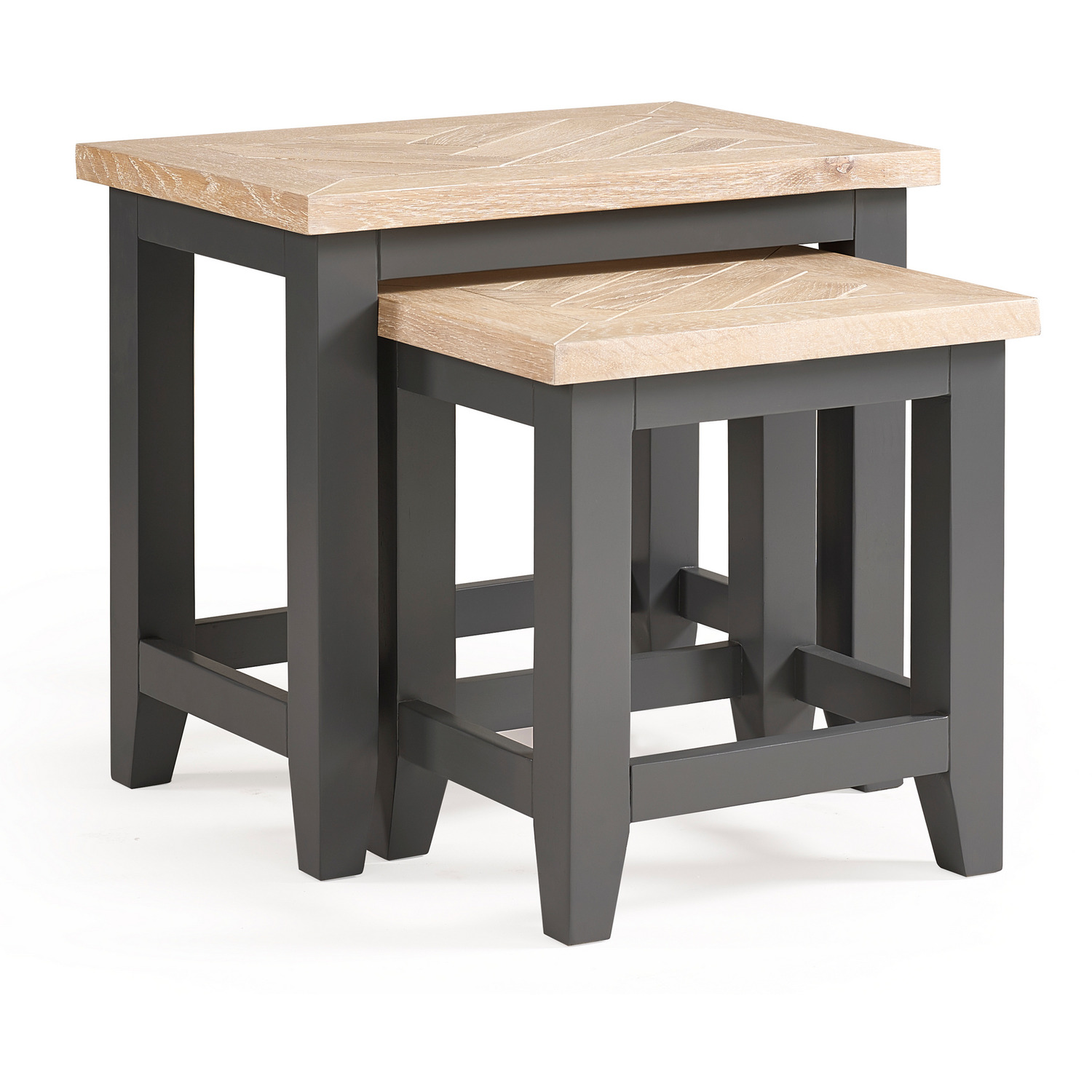 Bordeaux Nest Of Tables - Dark Grey