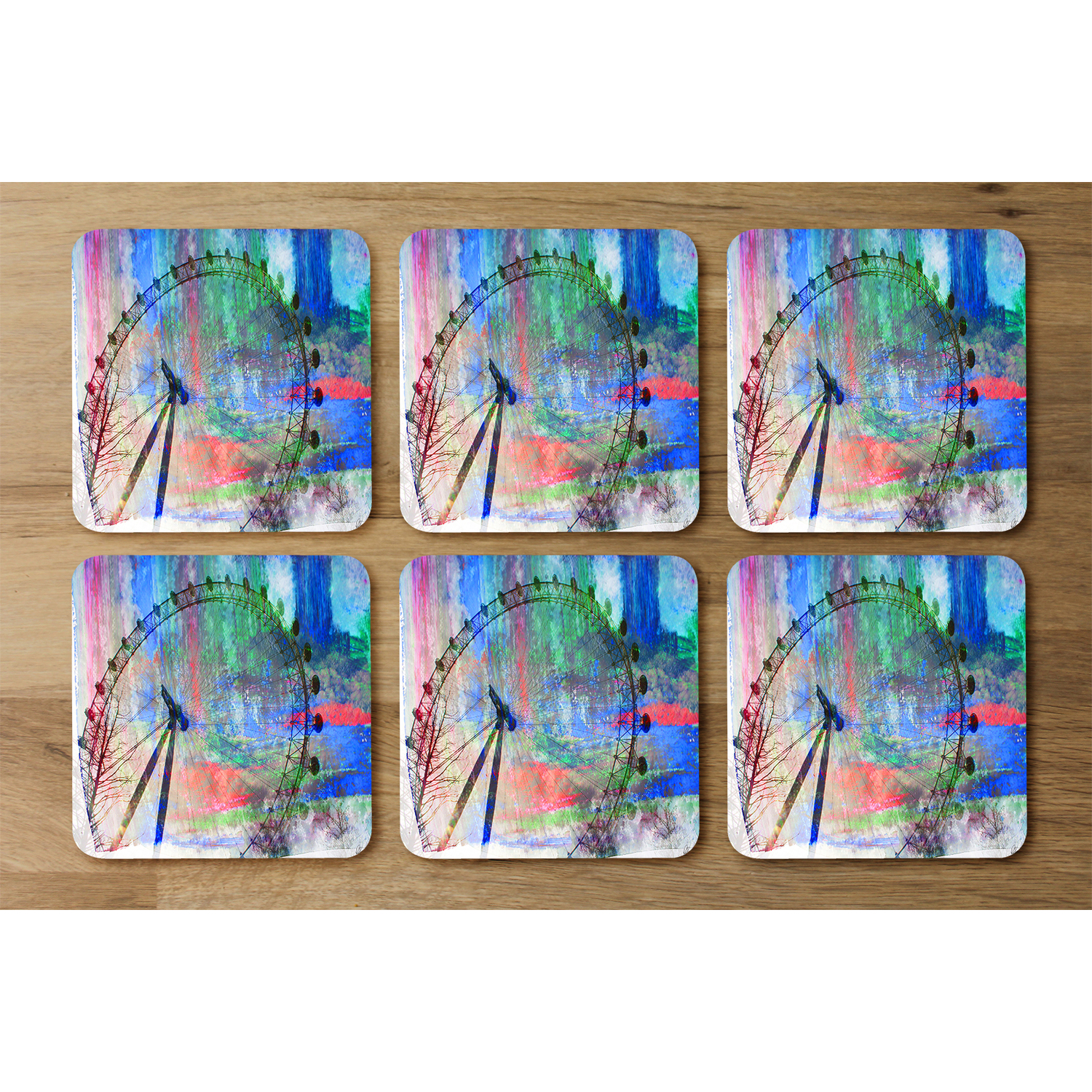 London Eye Coaster - Blue