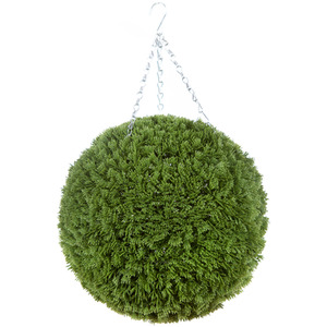 Best Artificial 36cm Conifer Topiary Grass Ball