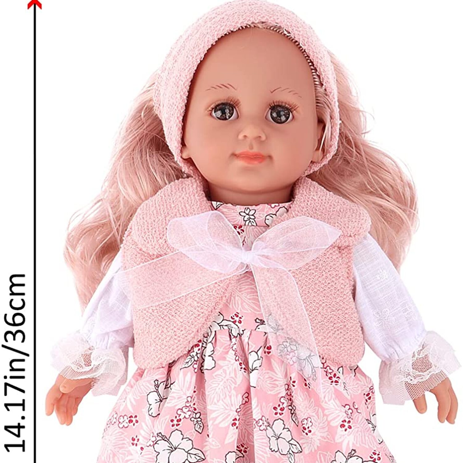 Dress-Up Baby Girl Doll Set With Clothes and Accessories