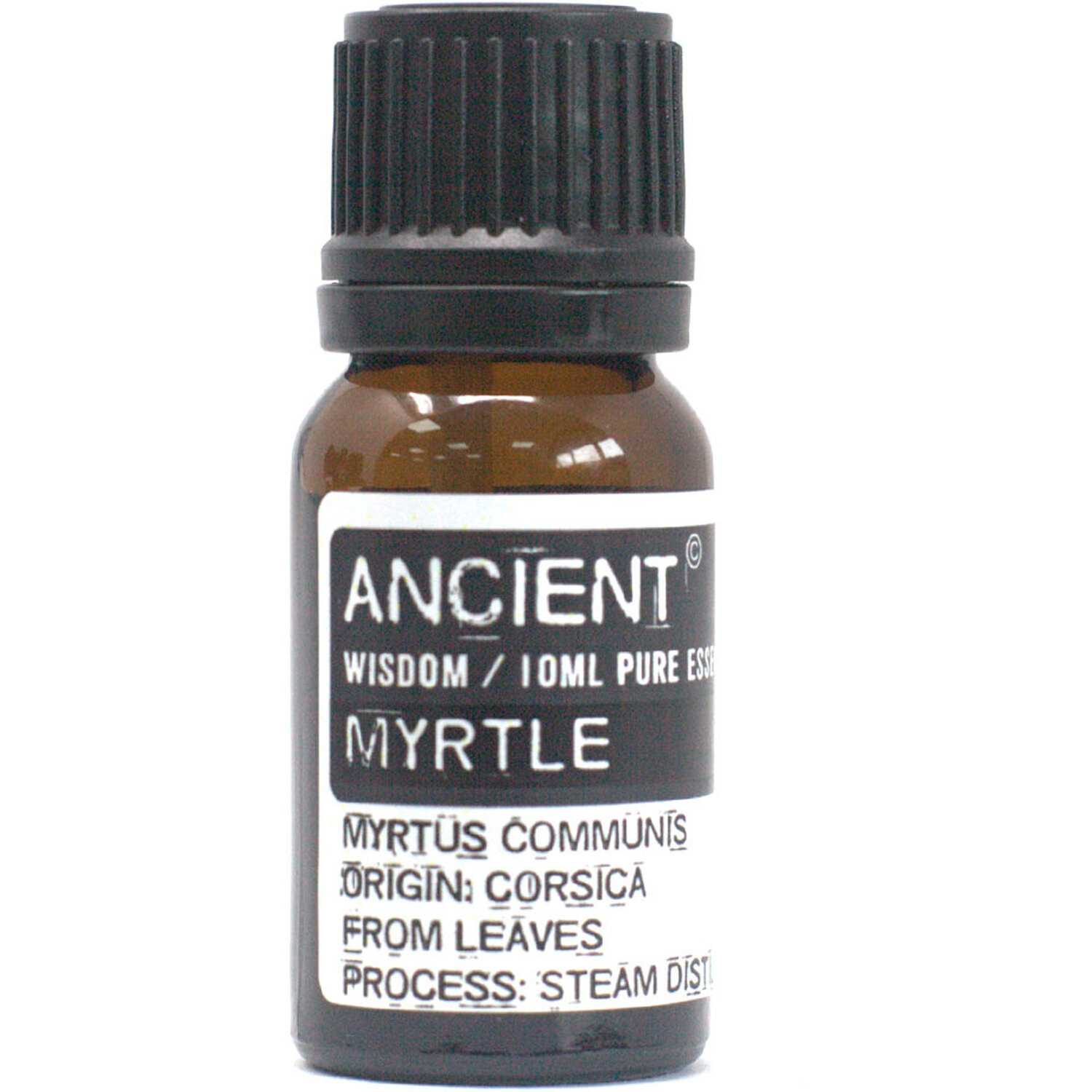 Natural and Pure Essential Oil 10 ML - Black / Myrtus Communis Leaf