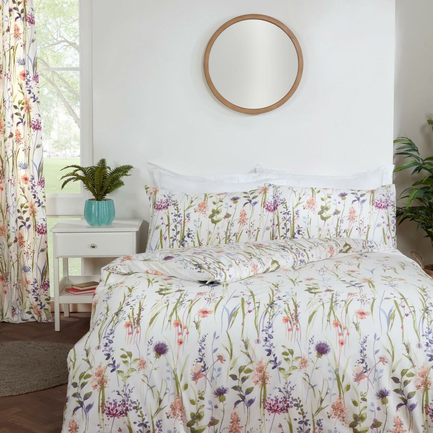 Hampshire Floral Duvet Cover Set - Multi Double