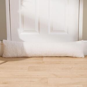 Boucle Textured Door Draught Excluder Draft Insulator