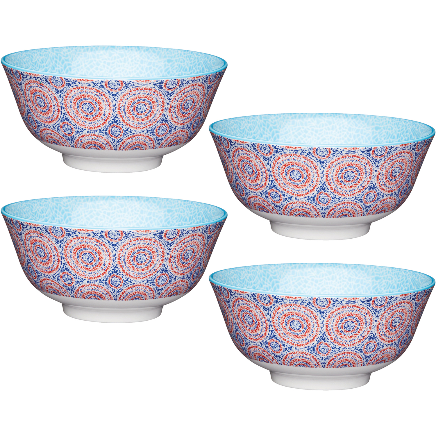 Image of Set of 4 KitchenCraft Blue and&hellip;