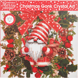 Christmas Gonk Crystal Art Kit