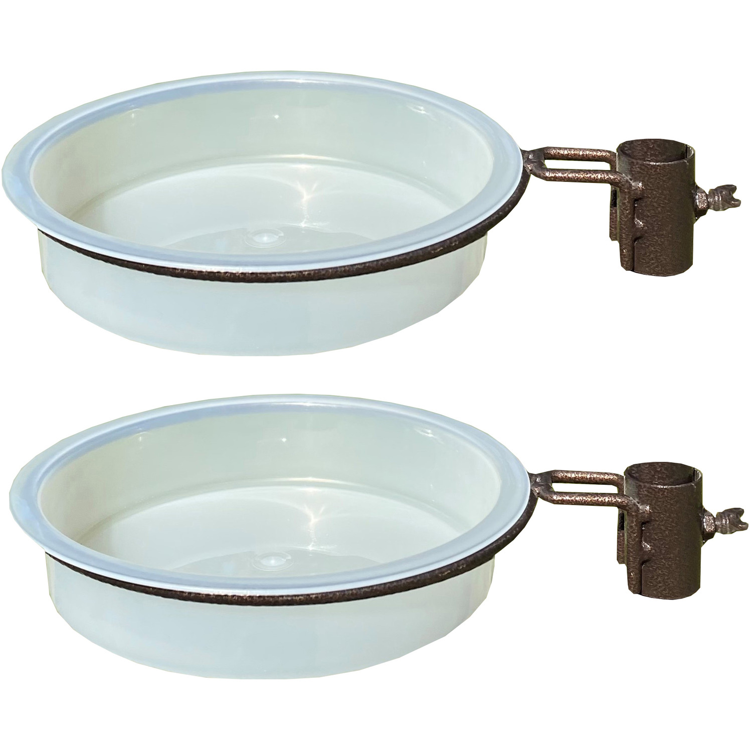 Image of Water Dish and Bird Bath Bracket&hellip;