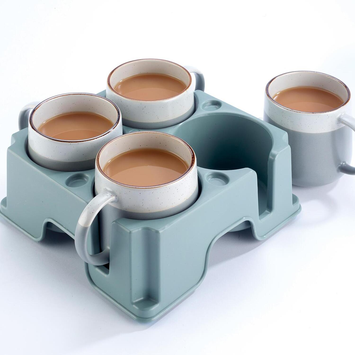 Image of Muggi Mug Carrier Drinks Holder Serving&hellip;