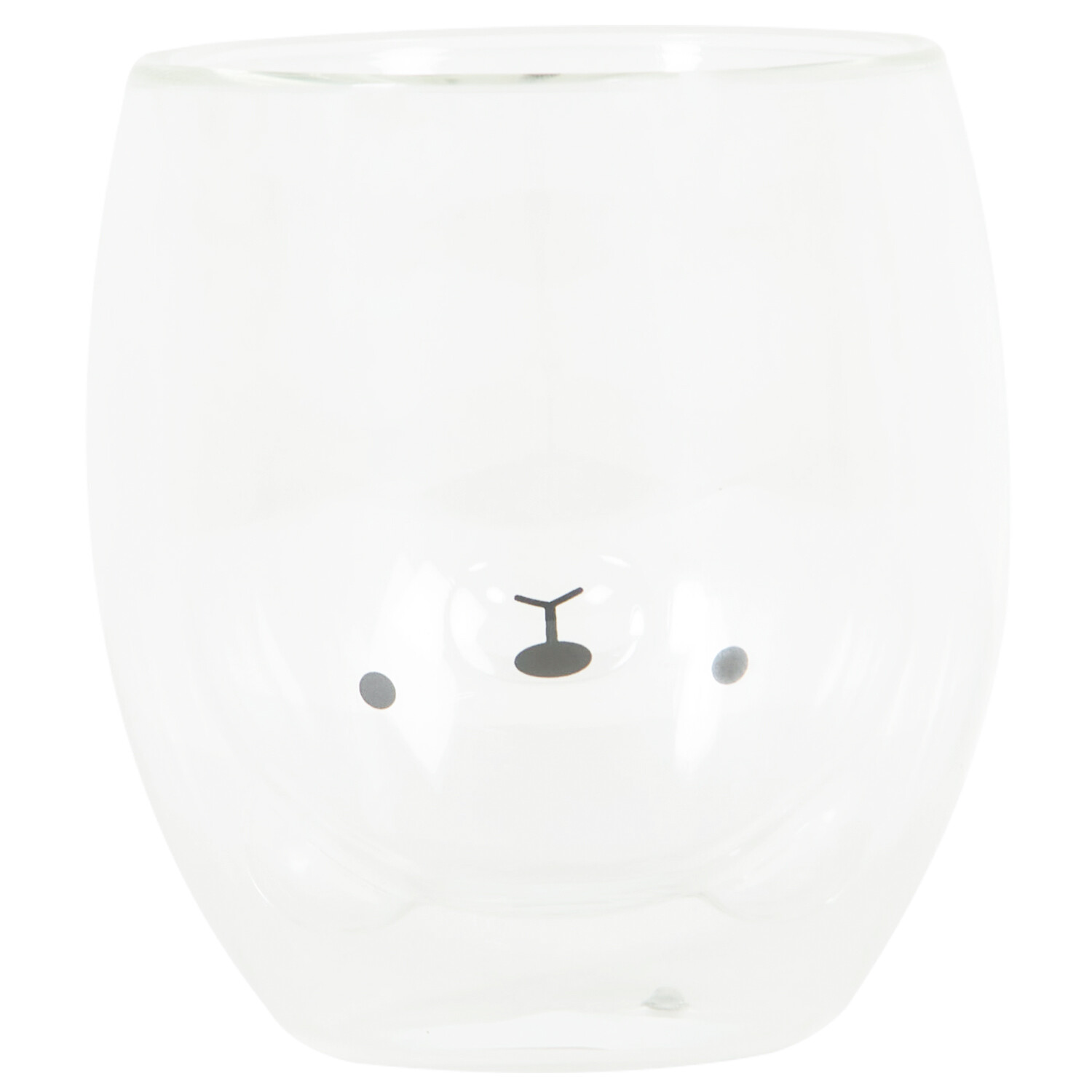 Image of Double Walled Insulated Bear Glass -&hellip;