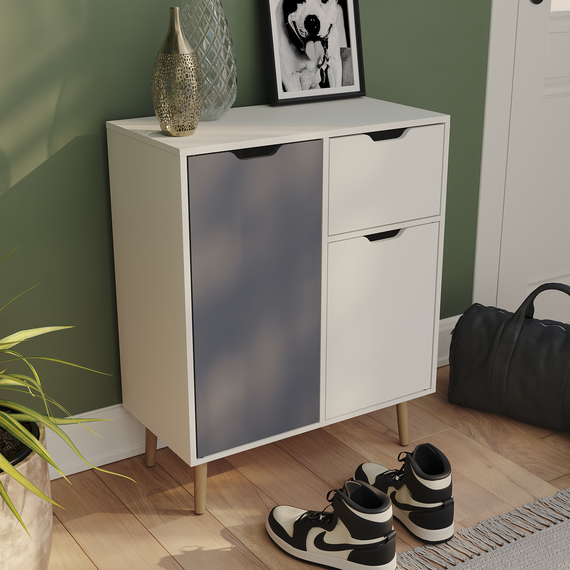 Vida Designs 2 Door 1 Drawer Sideboard