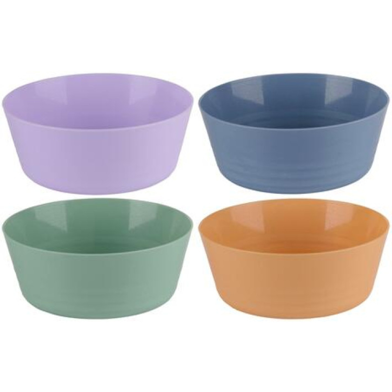 Image of Stackable Kids Plastic Bowl Set -&hellip;