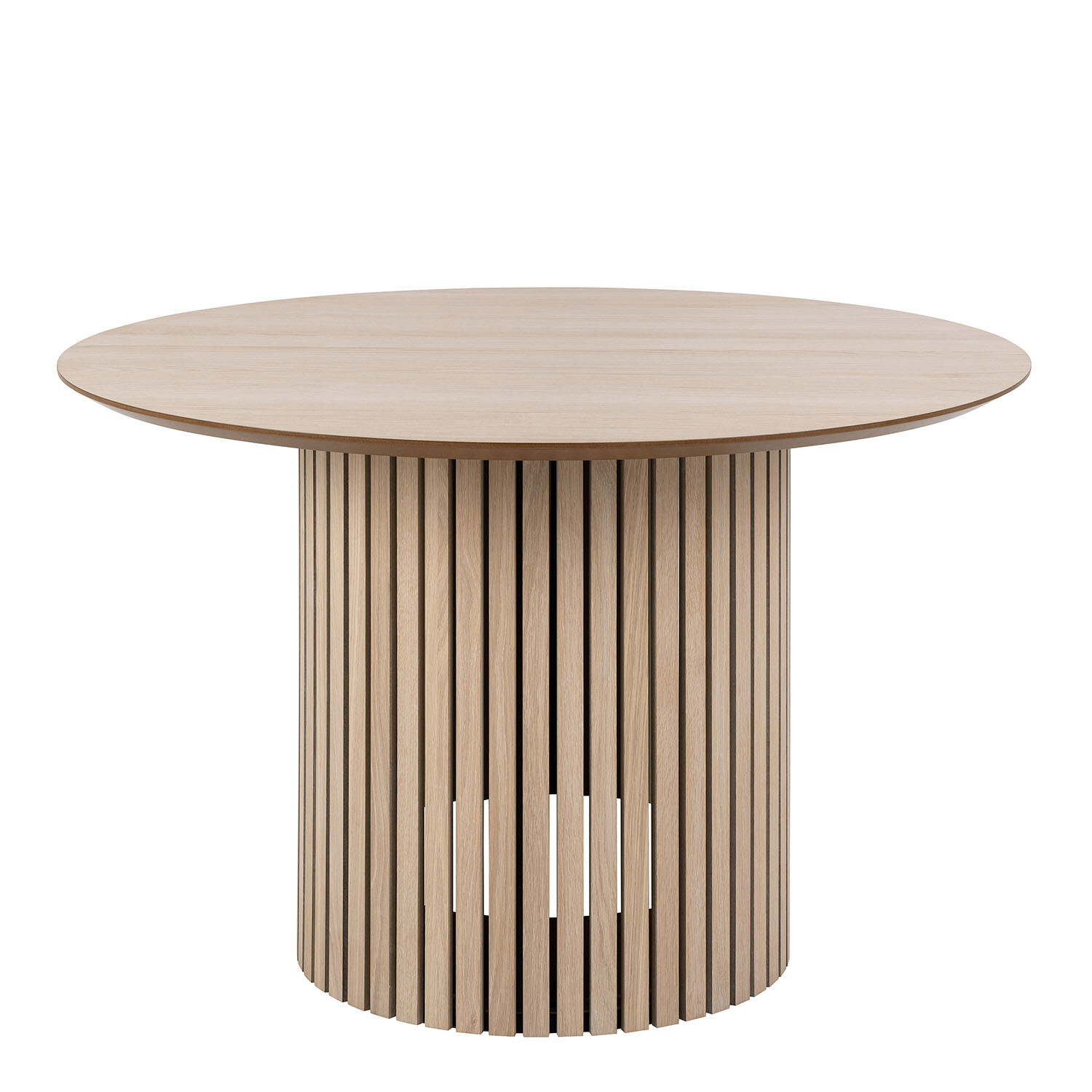 Linley Round Dining Table - White Oak