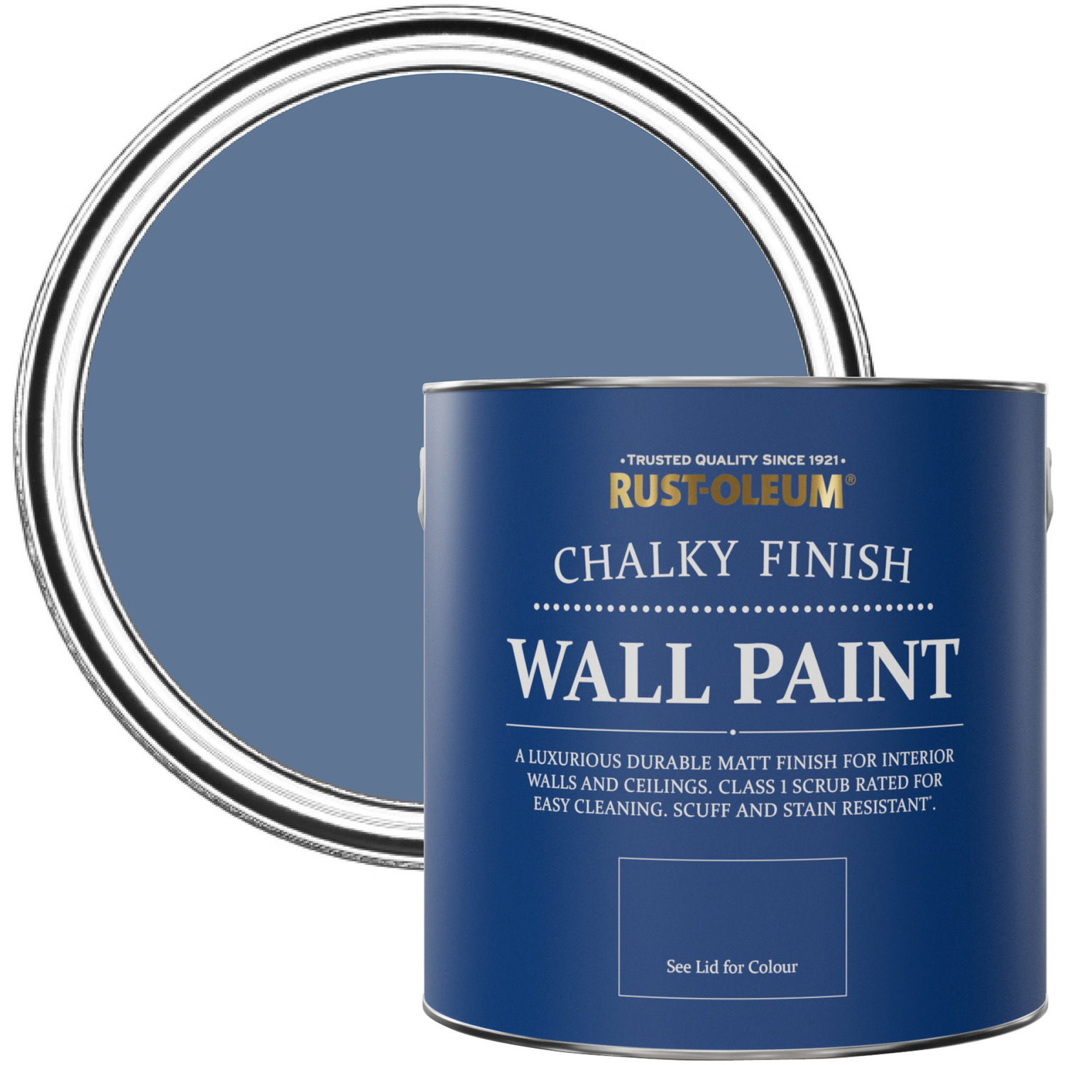 Chalky Wall Paint - Blue River - Blue River